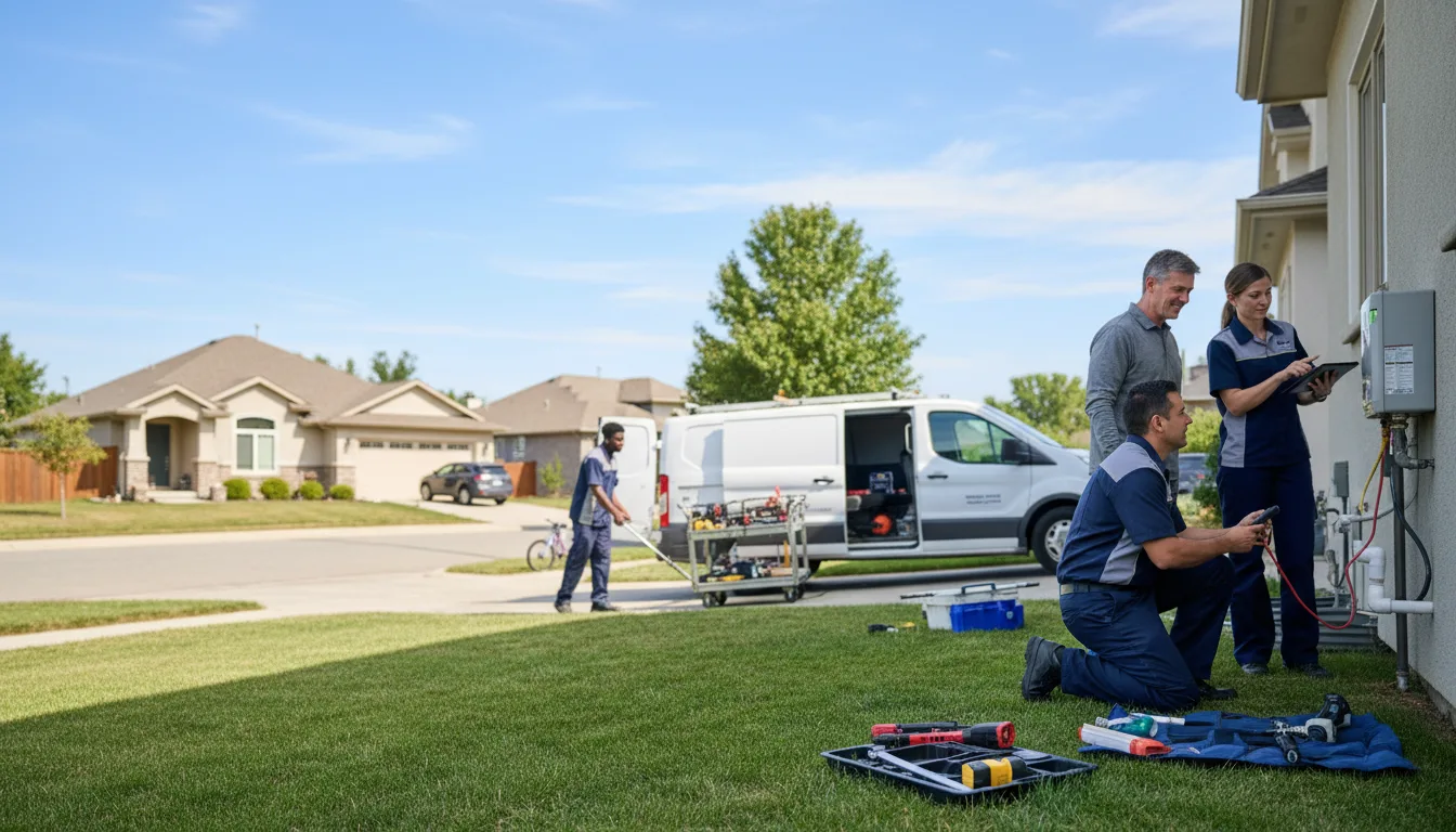 Tankless water heater service in Damascus, PA